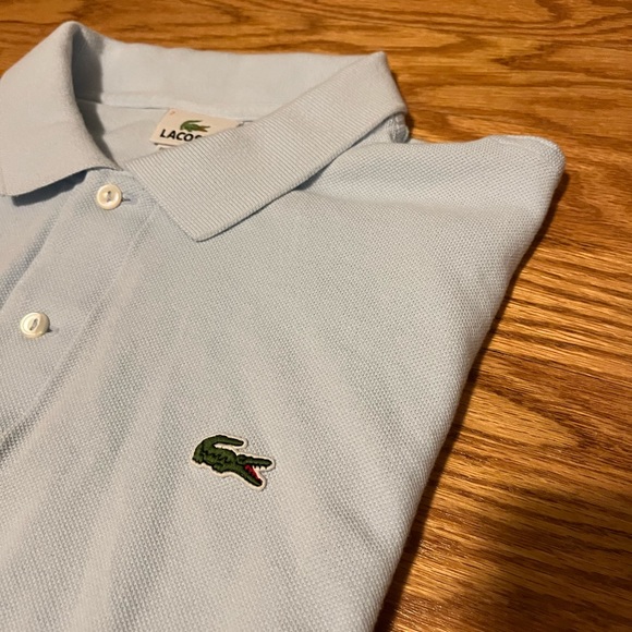 Light blue Lacoste polo size - 7 - Picture 2 of 3